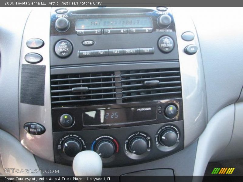 Arctic Frost Pearl / Stone Gray 2006 Toyota Sienna LE