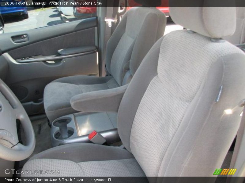 Arctic Frost Pearl / Stone Gray 2006 Toyota Sienna LE
