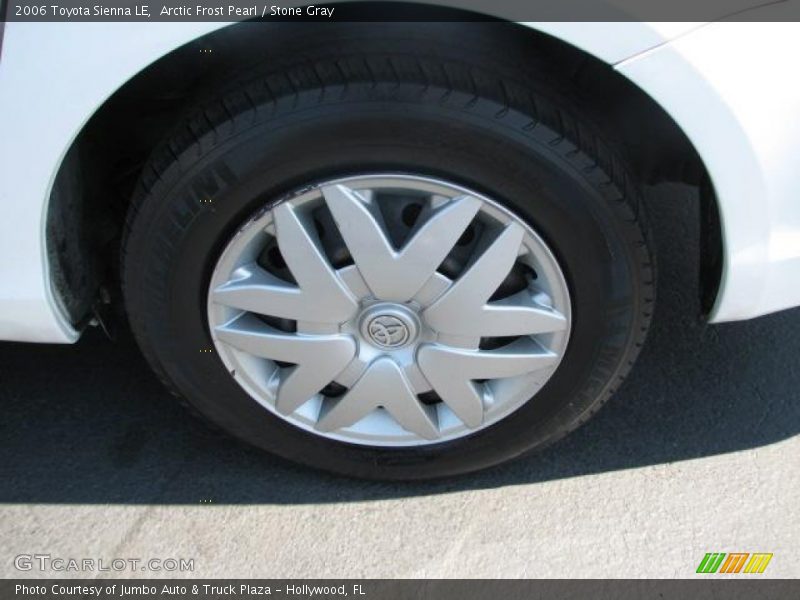 Arctic Frost Pearl / Stone Gray 2006 Toyota Sienna LE