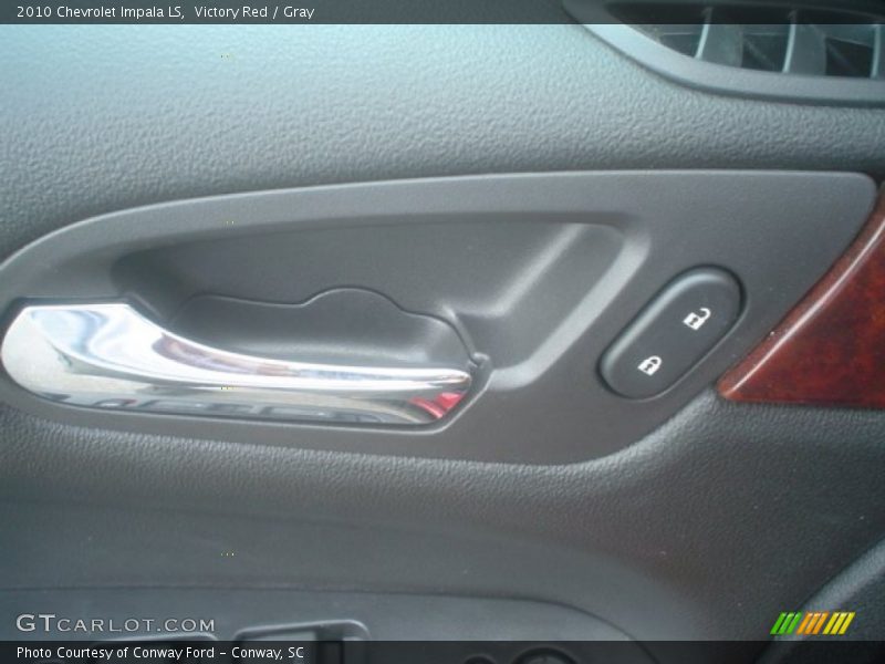 Victory Red / Gray 2010 Chevrolet Impala LS