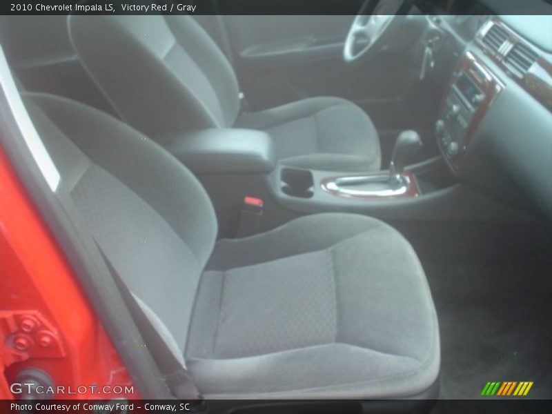 Victory Red / Gray 2010 Chevrolet Impala LS