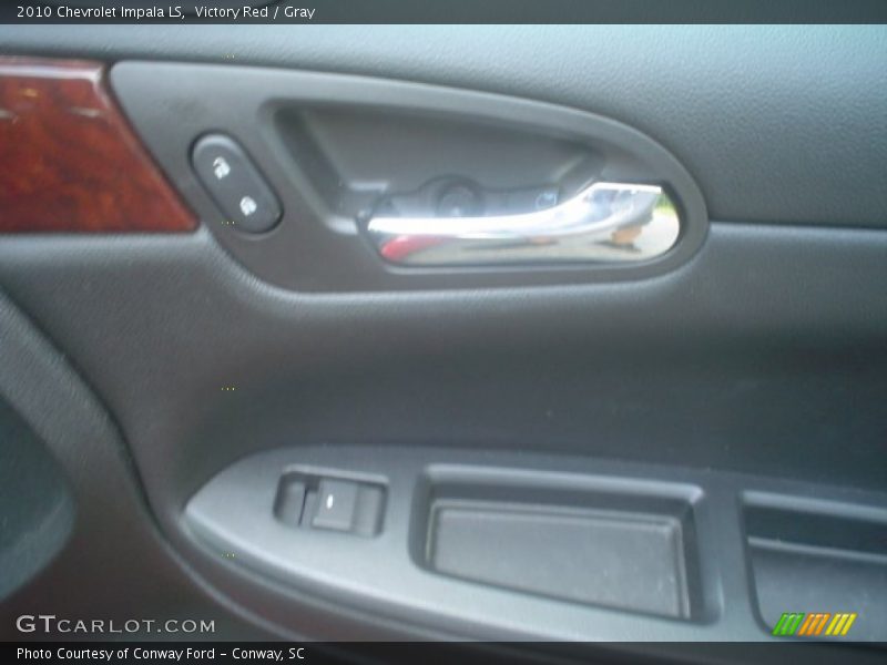 Victory Red / Gray 2010 Chevrolet Impala LS