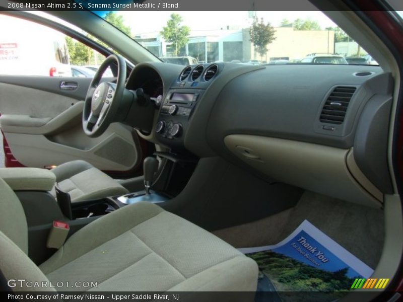 Sonoma Sunset Metallic / Blond 2008 Nissan Altima 2.5 S