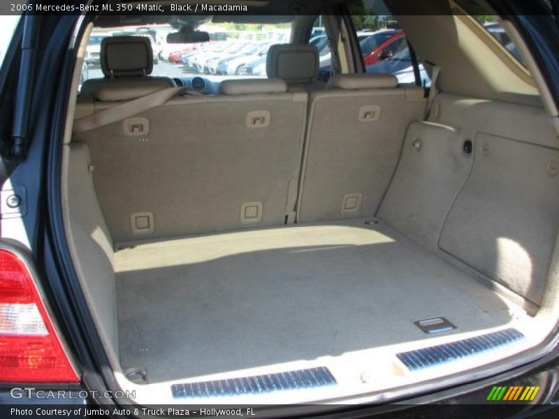 Black / Macadamia 2006 Mercedes-Benz ML 350 4Matic