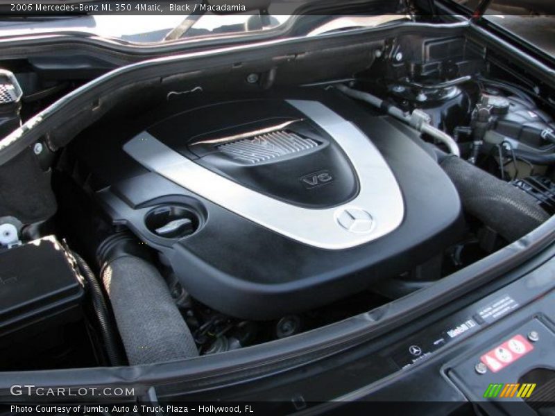 Black / Macadamia 2006 Mercedes-Benz ML 350 4Matic