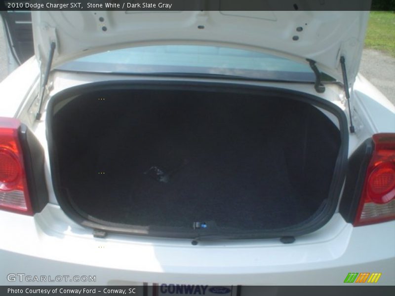 Stone White / Dark Slate Gray 2010 Dodge Charger SXT