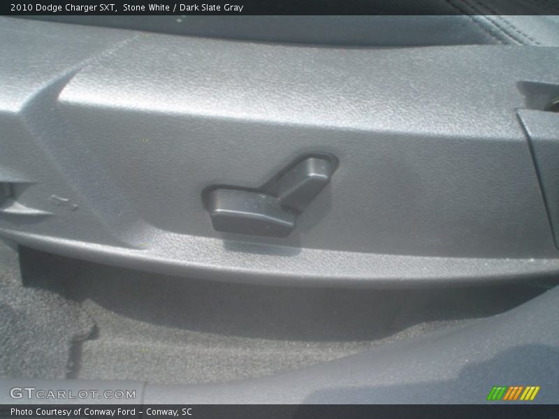 Stone White / Dark Slate Gray 2010 Dodge Charger SXT