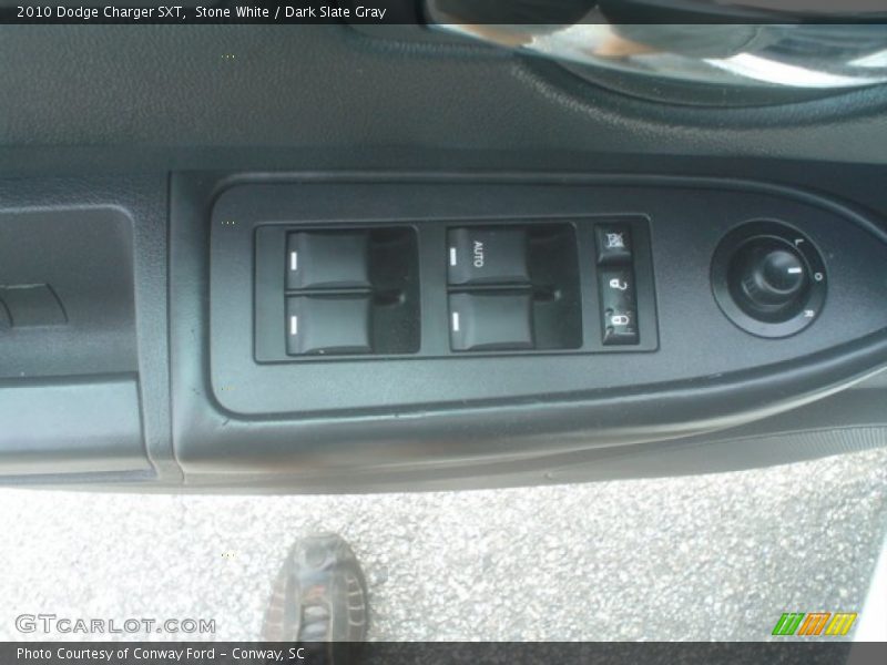 Stone White / Dark Slate Gray 2010 Dodge Charger SXT