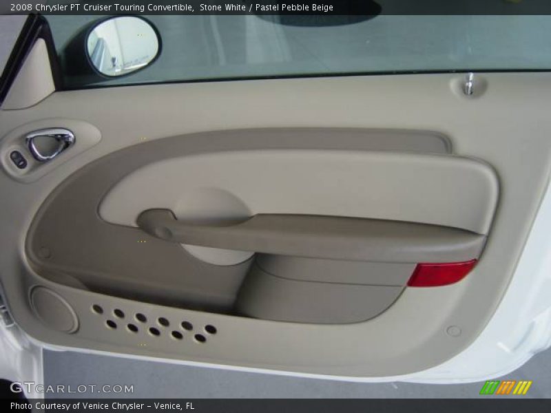 Stone White / Pastel Pebble Beige 2008 Chrysler PT Cruiser Touring Convertible