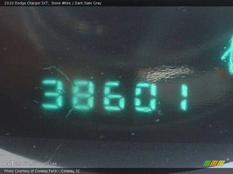 Stone White / Dark Slate Gray 2010 Dodge Charger SXT