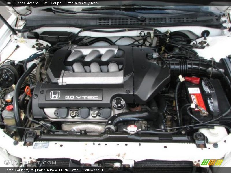  2000 Accord EX V6 Coupe Engine - 3.0L SOHC 24V VTEC V6