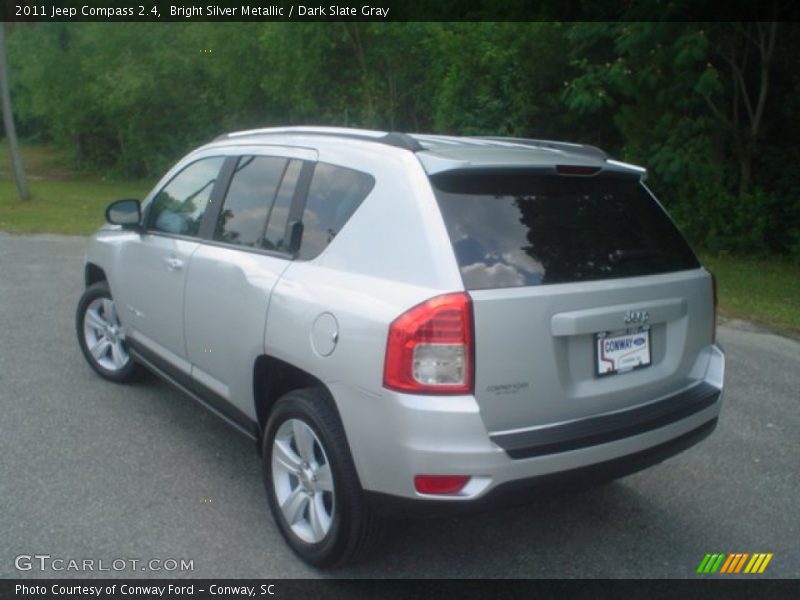Bright Silver Metallic / Dark Slate Gray 2011 Jeep Compass 2.4
