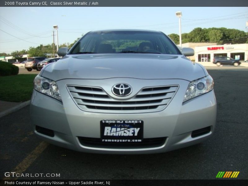 Classic Silver Metallic / Ash 2008 Toyota Camry CE