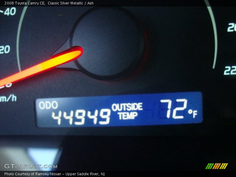 Classic Silver Metallic / Ash 2008 Toyota Camry CE
