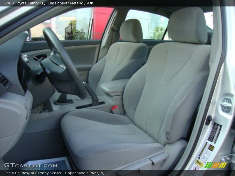 Classic Silver Metallic / Ash 2008 Toyota Camry CE