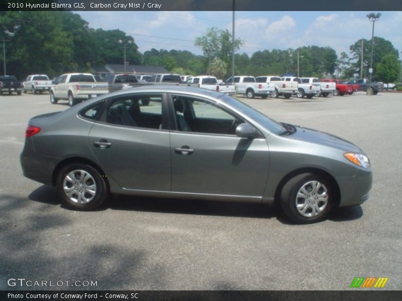 Carbon Gray Mist / Gray 2010 Hyundai Elantra GLS