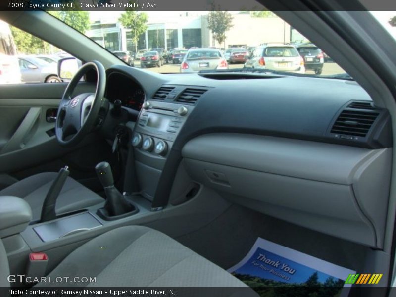 Classic Silver Metallic / Ash 2008 Toyota Camry CE