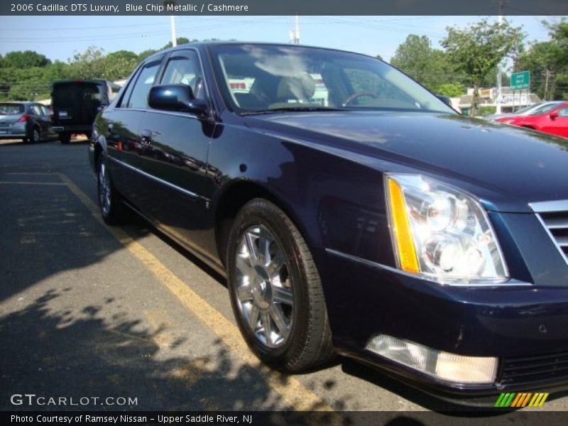 Blue Chip Metallic / Cashmere 2006 Cadillac DTS Luxury