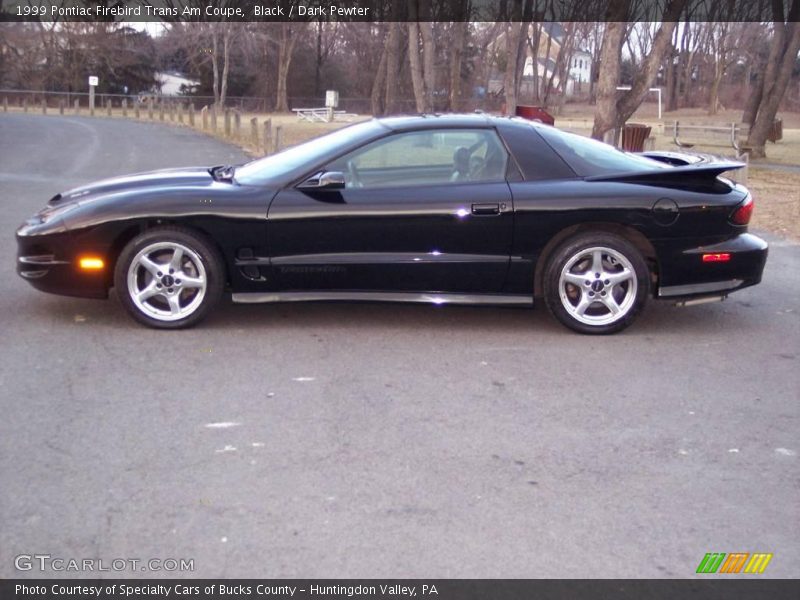 Black / Dark Pewter 1999 Pontiac Firebird Trans Am Coupe