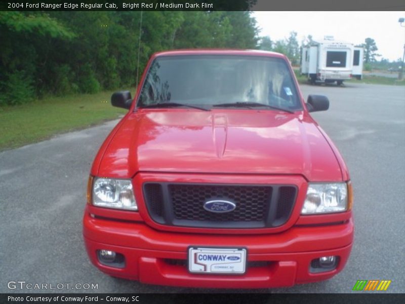 Bright Red / Medium Dark Flint 2004 Ford Ranger Edge Regular Cab