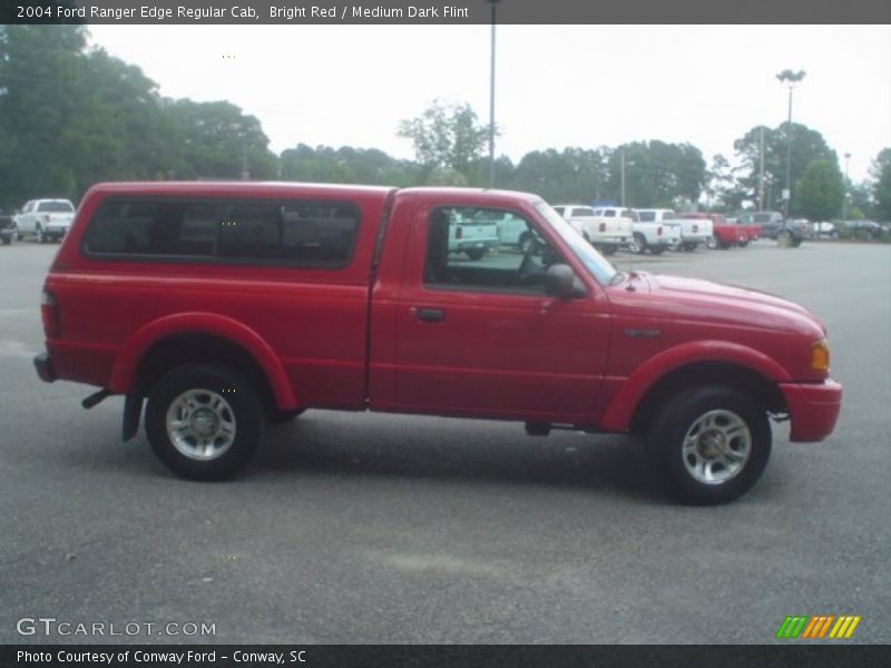 Bright Red / Medium Dark Flint 2004 Ford Ranger Edge Regular Cab