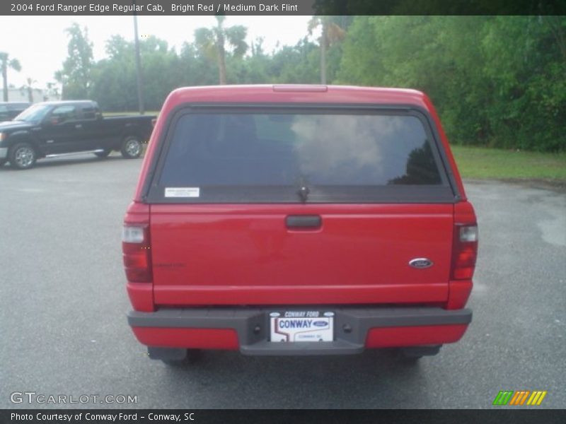 Bright Red / Medium Dark Flint 2004 Ford Ranger Edge Regular Cab