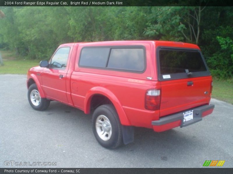 Bright Red / Medium Dark Flint 2004 Ford Ranger Edge Regular Cab