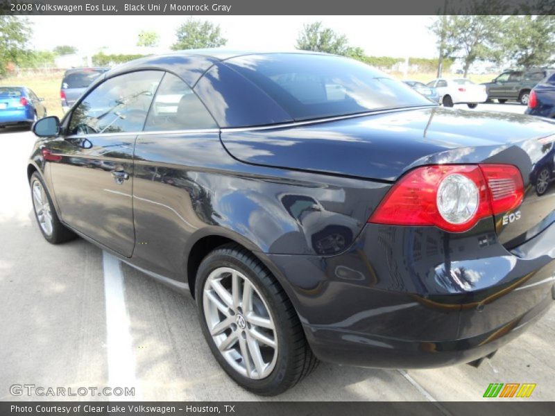 Black Uni / Moonrock Gray 2008 Volkswagen Eos Lux