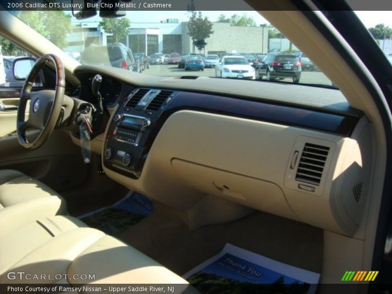 Blue Chip Metallic / Cashmere 2006 Cadillac DTS Luxury