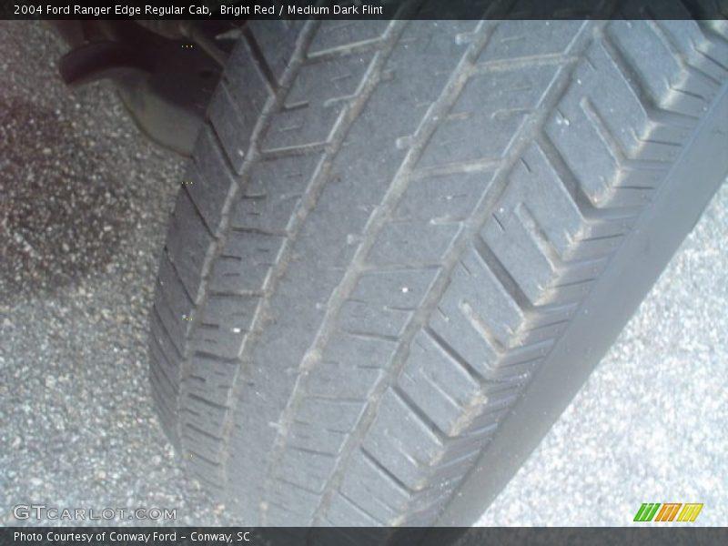 Bright Red / Medium Dark Flint 2004 Ford Ranger Edge Regular Cab