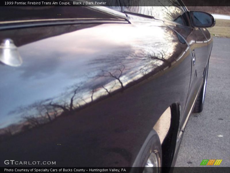 Black / Dark Pewter 1999 Pontiac Firebird Trans Am Coupe