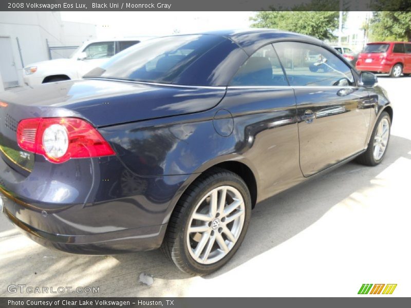 Black Uni / Moonrock Gray 2008 Volkswagen Eos Lux