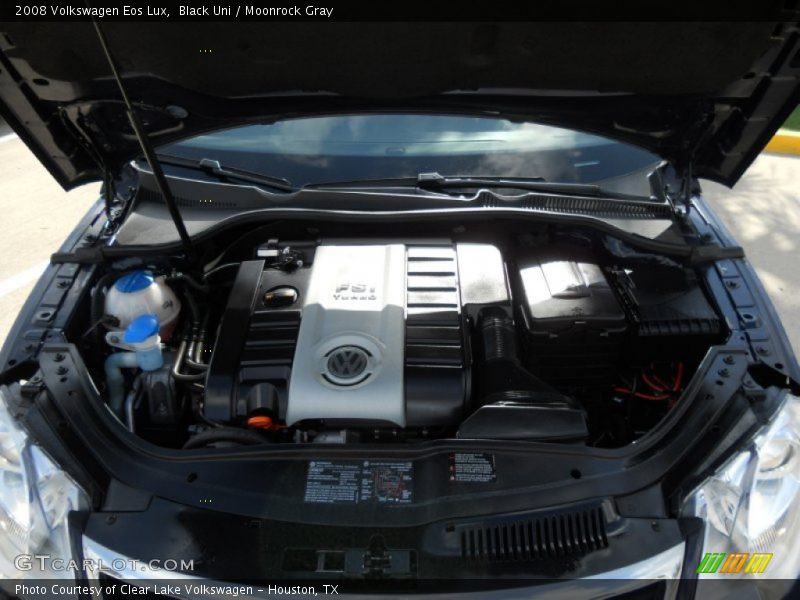 Black Uni / Moonrock Gray 2008 Volkswagen Eos Lux