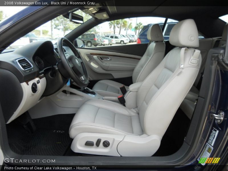  2008 Eos Lux Moonrock Gray Interior
