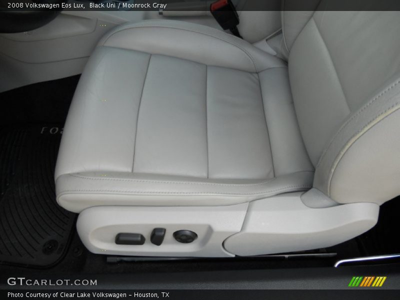 Black Uni / Moonrock Gray 2008 Volkswagen Eos Lux