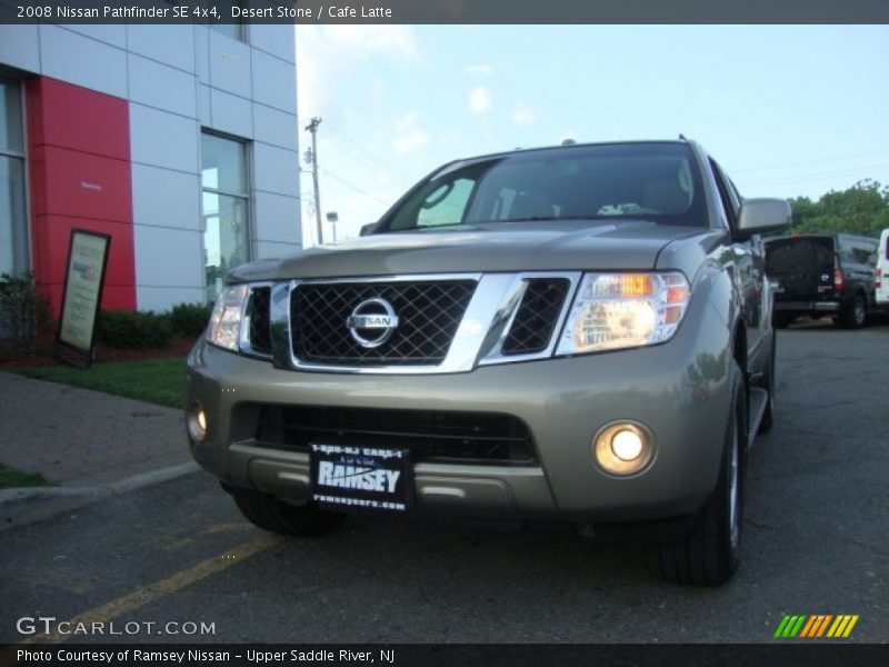 Desert Stone / Cafe Latte 2008 Nissan Pathfinder SE 4x4