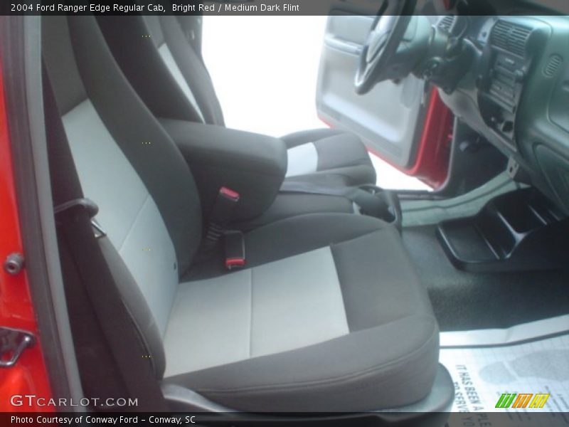 Bright Red / Medium Dark Flint 2004 Ford Ranger Edge Regular Cab
