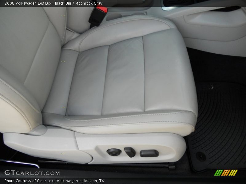 Black Uni / Moonrock Gray 2008 Volkswagen Eos Lux