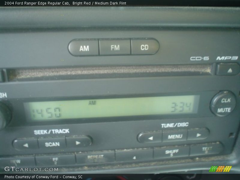 Bright Red / Medium Dark Flint 2004 Ford Ranger Edge Regular Cab