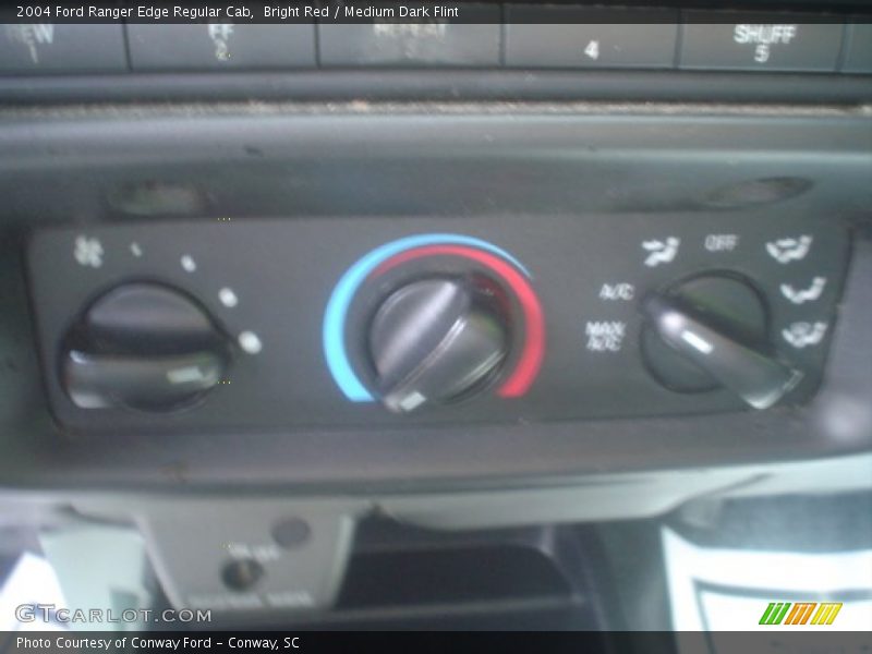 Bright Red / Medium Dark Flint 2004 Ford Ranger Edge Regular Cab