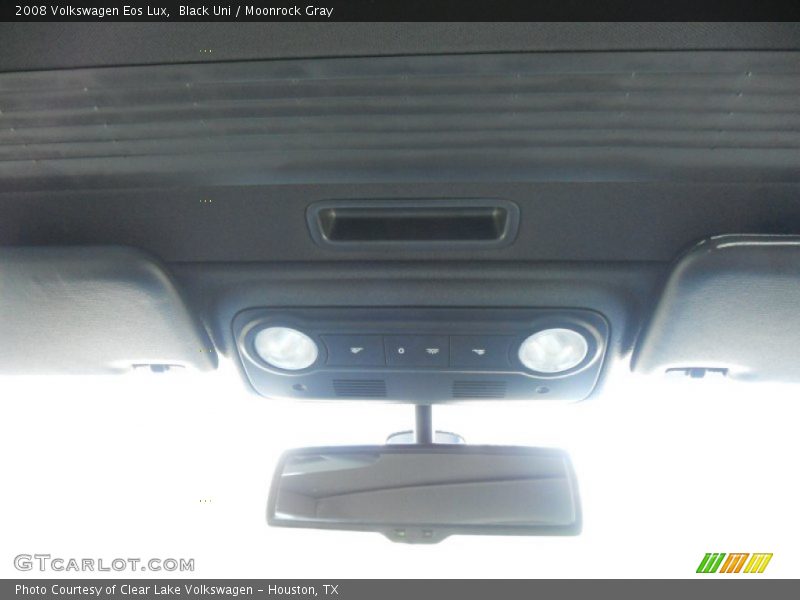 Black Uni / Moonrock Gray 2008 Volkswagen Eos Lux