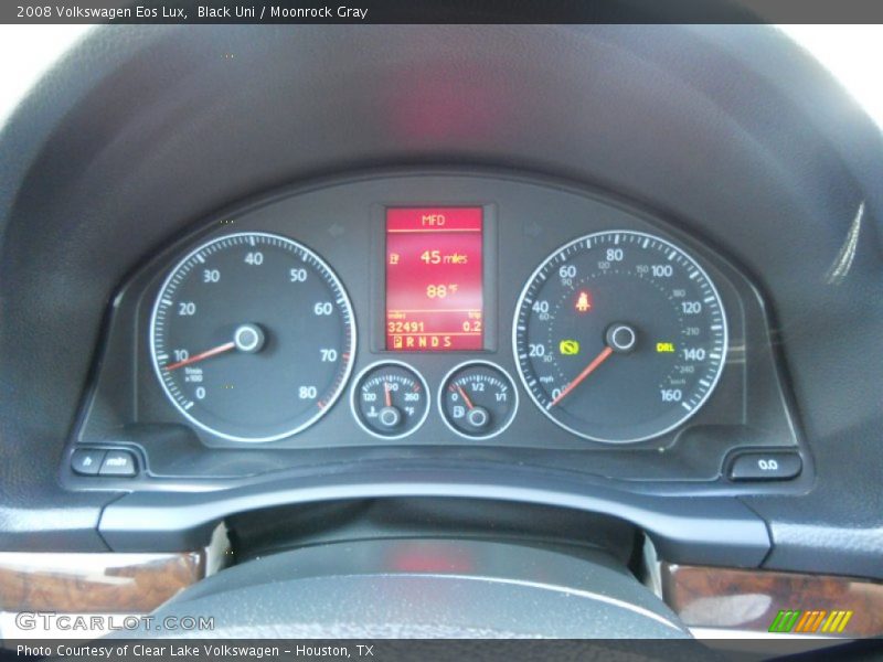  2008 Eos Lux Lux Gauges