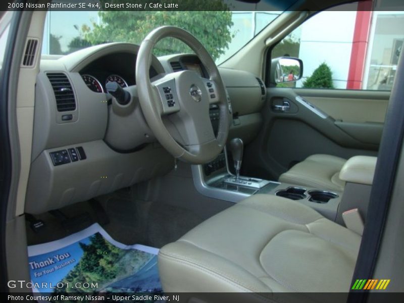 Desert Stone / Cafe Latte 2008 Nissan Pathfinder SE 4x4