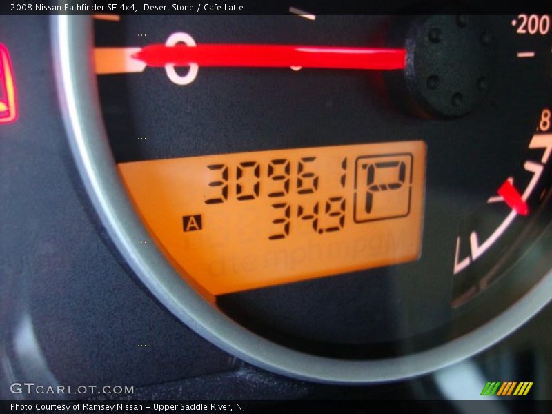 Desert Stone / Cafe Latte 2008 Nissan Pathfinder SE 4x4