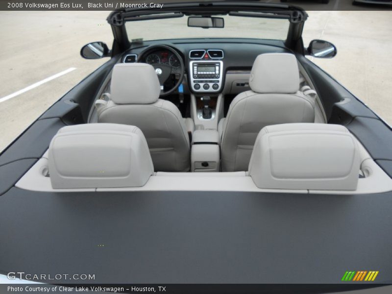 Black Uni / Moonrock Gray 2008 Volkswagen Eos Lux