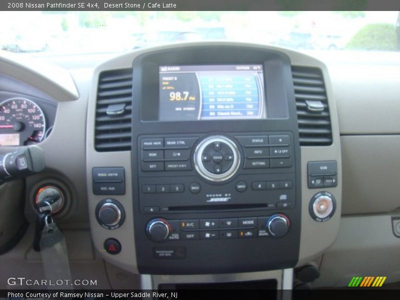 Desert Stone / Cafe Latte 2008 Nissan Pathfinder SE 4x4