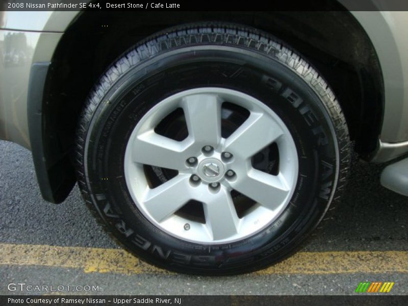 Desert Stone / Cafe Latte 2008 Nissan Pathfinder SE 4x4