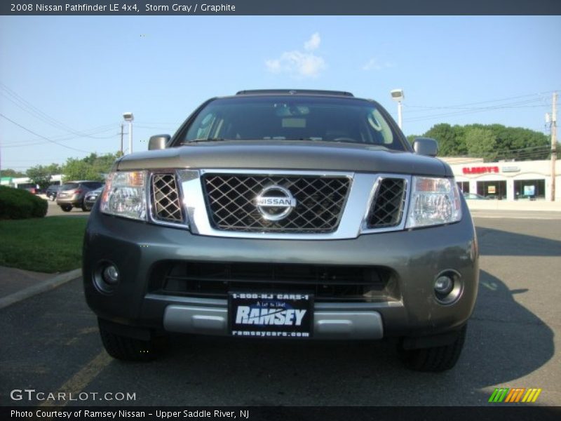 Storm Gray / Graphite 2008 Nissan Pathfinder LE 4x4