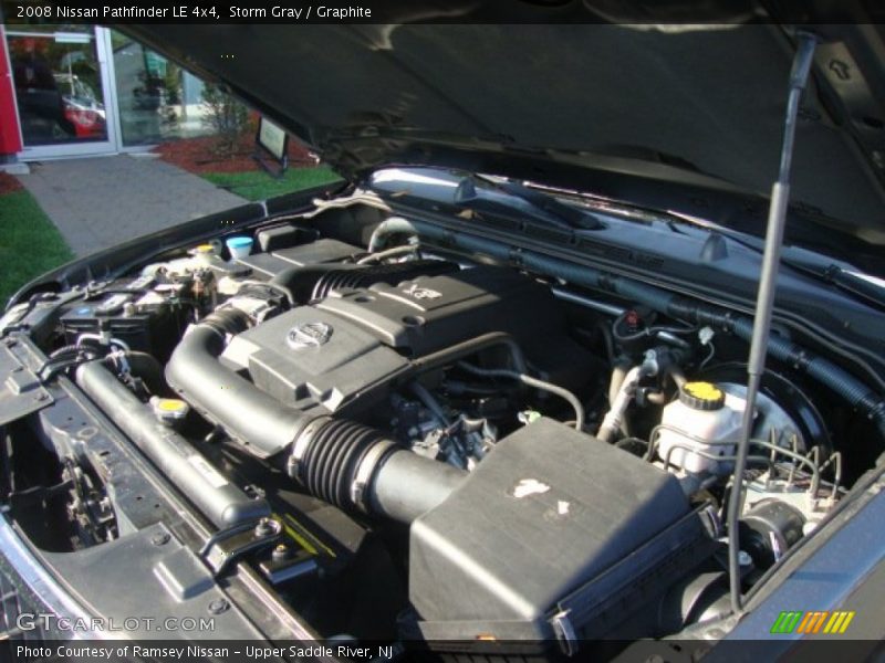 Storm Gray / Graphite 2008 Nissan Pathfinder LE 4x4