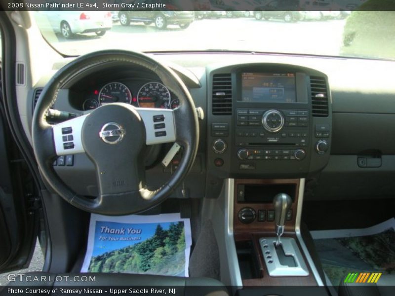 Storm Gray / Graphite 2008 Nissan Pathfinder LE 4x4